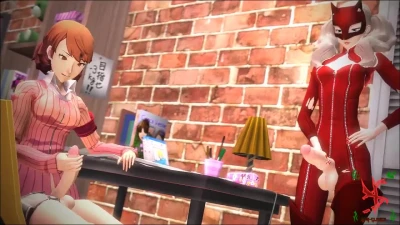 Ann and Yukari futa fap
