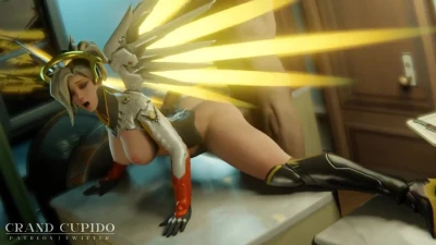 Mercy Taken from Behind on the Table Doggy Style