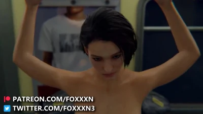 Jill Valentine Nemesis Train Creampie
