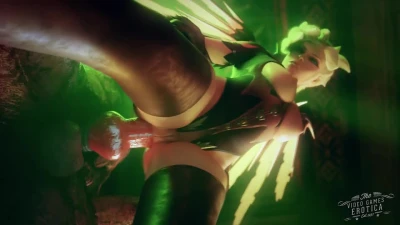 Mercy fucked by a monster