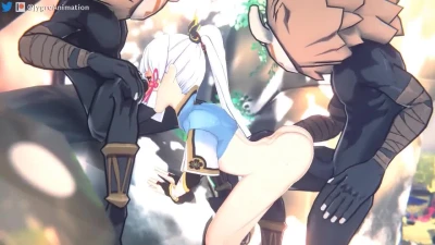 Ayaka x Hilichurls