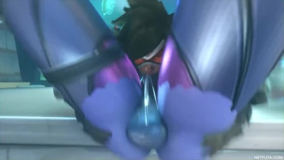 Tracer & Widowmaker Deepthroat