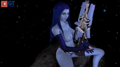 Widowmaker 3D rotation
