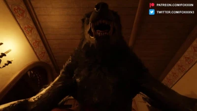 Ciri and Werewolf Video