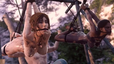 LARA CROFT - SHEVA ALOMAR - All Tied Up - SOUND