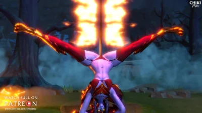 Shyvana Pole Dance