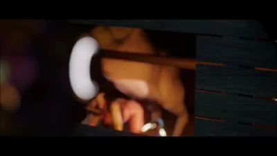 Ashe x Horse fuck on her Hoverbike