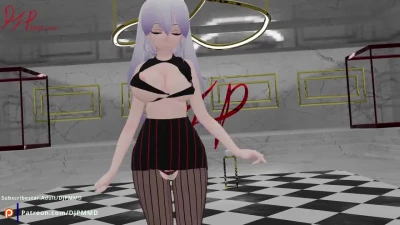 Haku Im I ll Blender MMD 1572