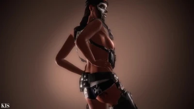 Caveira dances to a 1k