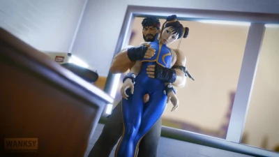 [Animation] You just gotta when you see Chun Li s thighs right?