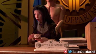 Caitlyn in the Sheriff s Office