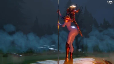 Shyvana Pole Dance FULL