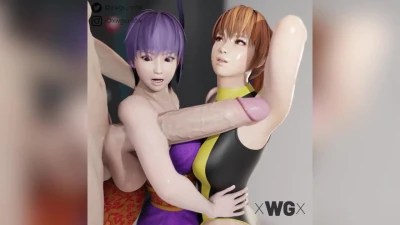 Ayane and Kasumi Armpit Job