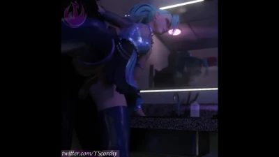 But she needs to get on stage...
