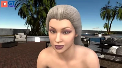 Playing with Sindel at the resort VR