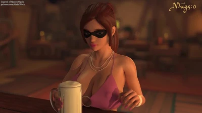 My longest animation yet featuring Gabrielle from Legend of Queen Opala