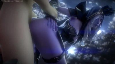 drow ranger anal fucking