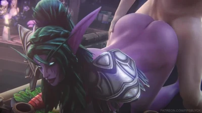 tyrande whisperwind anal fucking hard