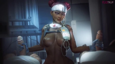 lifeline doing handjob