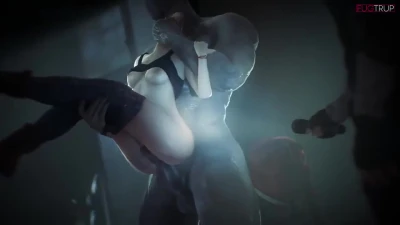 claire redfield anal fucking