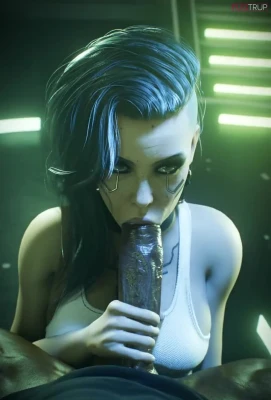rogue amendiares blowjob