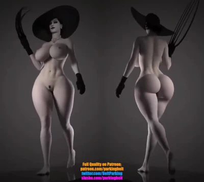 Lady Dimitrescu is Bouncy