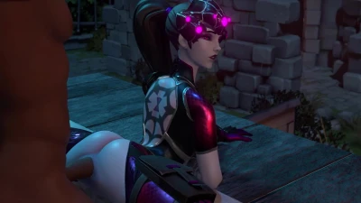 Widowmaker Gaped