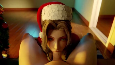 Christmas Aerith 1