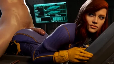 Batgirl Buttjob