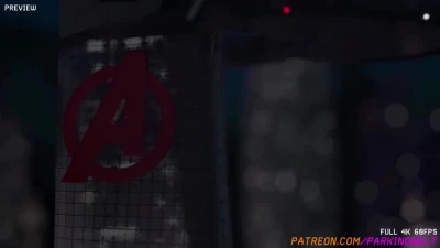 RELEASE - Scarlet Witch uses her PHAT ass to ride Futa Black Widow Magnum Dong to an explosive climax.