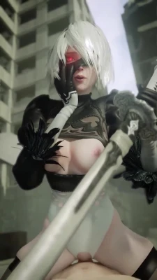 REMASTER - NieR: Automata - In The City s Shadows