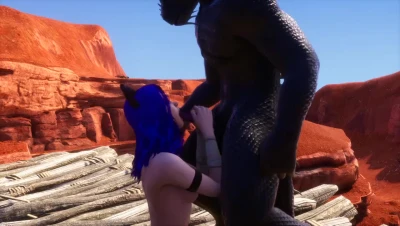 Lizard man X Nauvia
