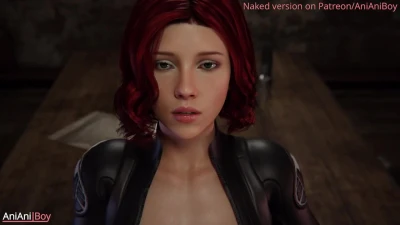 Black Widow double anal smash