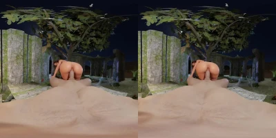 Lara Rides You Nude - VR