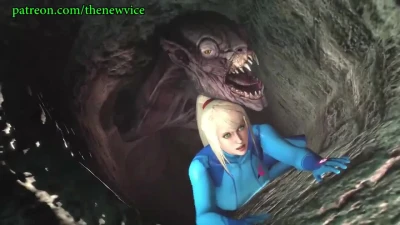 samus getting monster cock