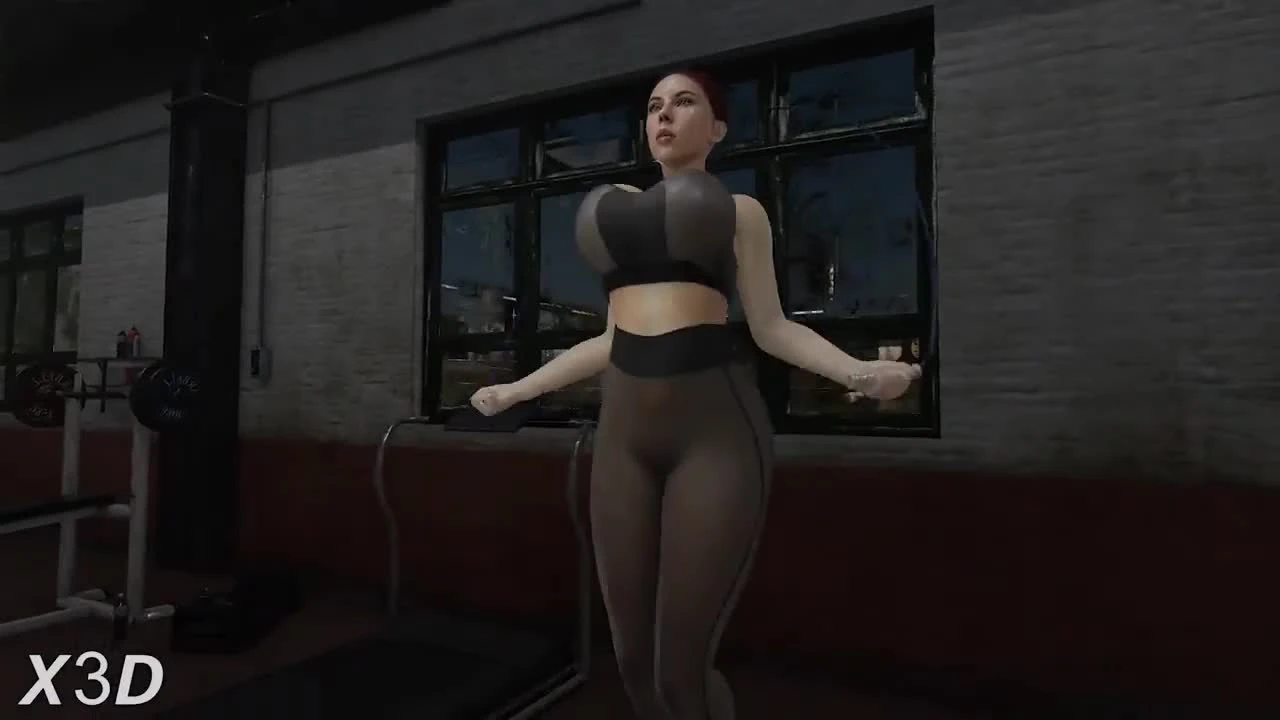 Black Widow Rope Skipping Animation - 3D Free Porn | 100% Ad-Free | xporn3d.com