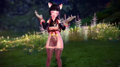 Kitty Elin Lewd Dance