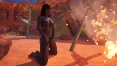 Milanna solo action from Wild Life Game