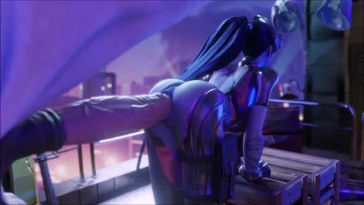 WIdowmaker ass fuck close view