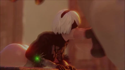 2b x horse blowjob