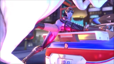 Widow x horse half splits cum