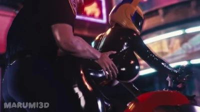Celty violated the rules of the road
