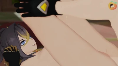 [Genshin Impact] Dehya takes it all (Hentai - 3D)