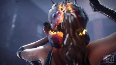 Claire edfield 3D Porn Fucked By a Demon Gorgon Resident Evil - Unknown Artist