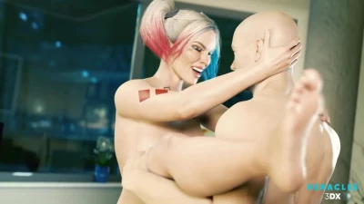 Dr. Sex addict- Harley Quinn- Heracles3DX