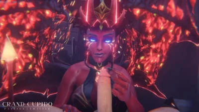 Succubus Queen of Pain Blowjob Work in Progress