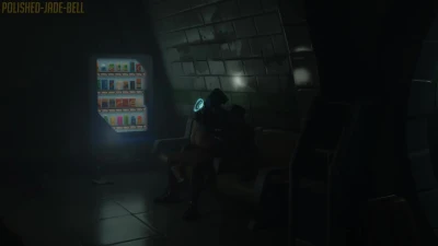 Tracer cowgirl subway creampie