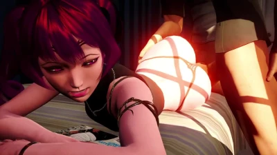 Azraesha the succubus enjoys getting fucked in the ass