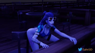 Widowmaker enjoys the summer