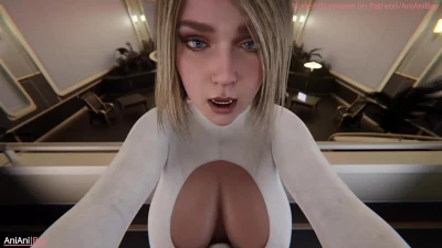 Power Girl caught you
